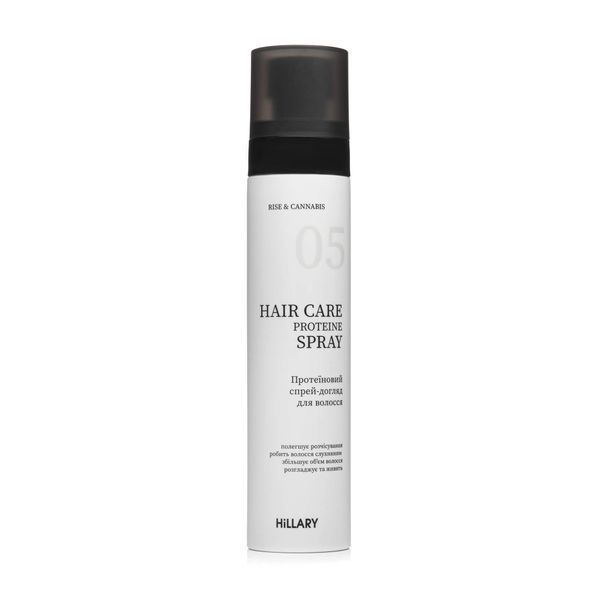 Протеїновий спрей-догляд для волосся Hillary Rise & Cannabis Hair Care Protein Spray, 100 мл HI-07-467 фото